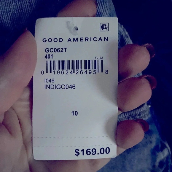 Good American Good Classic Skinnyish Hi-Rise Gap Proof Waist 10/30 - Picture 12 of 12